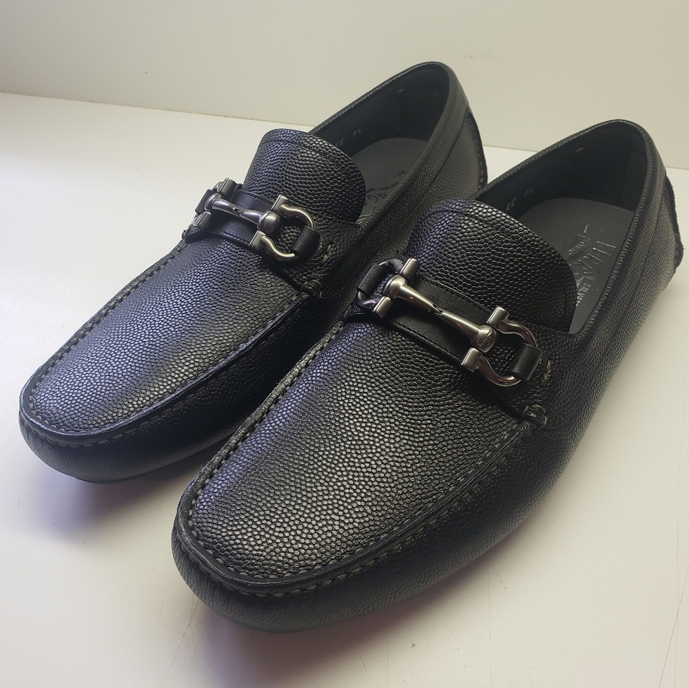 Nwob Ferragamo Parigi Loafers Size 9.5EE - Picture 1 of 5